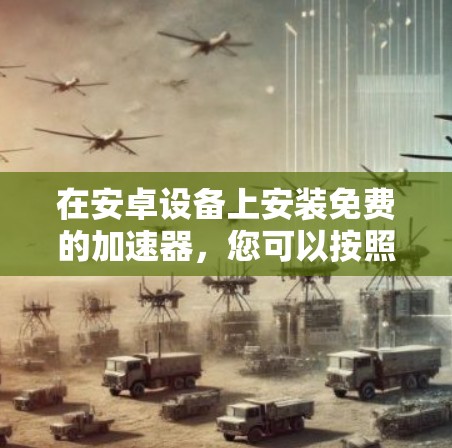 在安卓设备上安装免费的加速器，您可以按照以下步骤进行