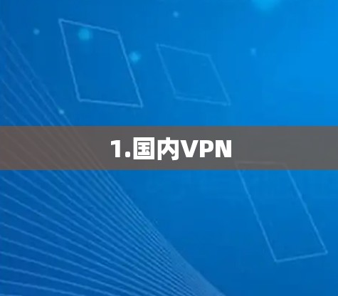 1.国内VPN