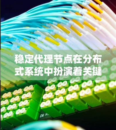 稳定代理节点在分布式系统中扮演着关键角色,确保系统的稳定性和容错能力。以下是对其重要性的详细总结