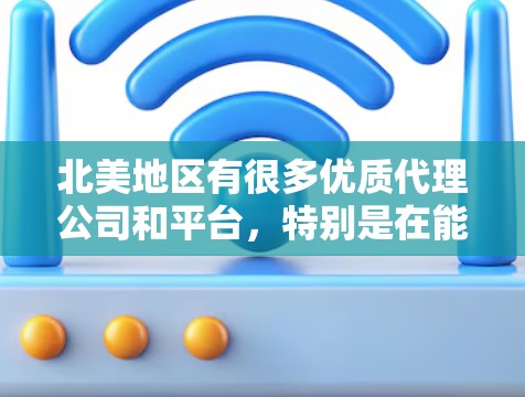 北美地区有很多优质代理公司和平台，特别是在能源、工业和物流等领域。以下是一些主要的北美代理线路和公司