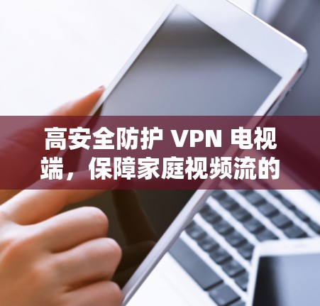 高安全防护 VPN 电视端，保障家庭视频流的数字化信任