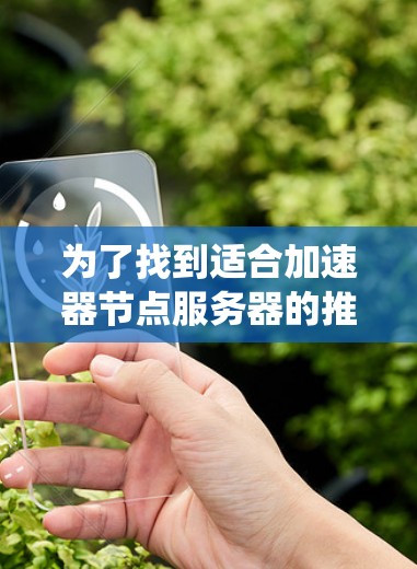 为了找到适合加速器节点服务器的推荐平台和工具,以下是系统性的步骤和建议
