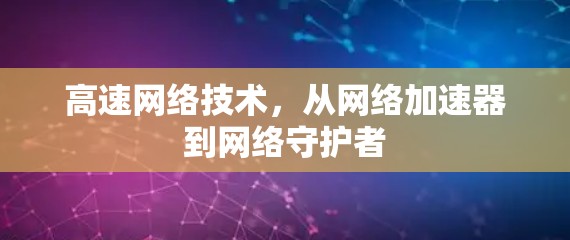 高速网络技术，从网络加速器到网络守护者
