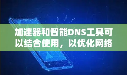 加速器和智能DNS工具可以结合使用,以优化网络性能,提升网站或应用的加载速度。以下是一些关于加速器和智能DNS工具的信息,帮助你更好地理解它们的作用和组合方式