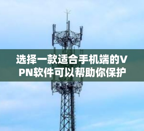 选择一款适合手机端的VPN软件可以帮助你保护隐私、绕过网络限制并确保安全连接。以下是一些建议和推荐，基于你的需求和考虑因素