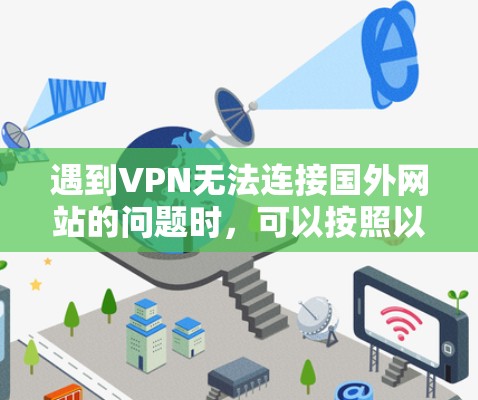 遇到VPN无法连接国外网站的问题时,可以按照以下步骤逐步排查和解决 遇到VPN无法连接国外网站的问题时,可以按照以下步骤逐步排查和解决
