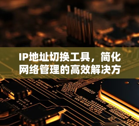 IP地址切换工具，简化网络管理的高效解决方案