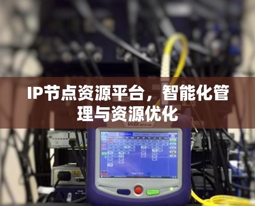 IP节点资源平台,智能化管理与资源优化 IP节点资源平台,智能化管理与资源优化