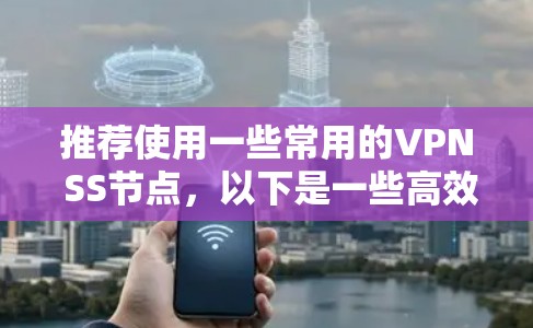 推荐使用一些常用的VPN SS节点,以下是一些高效的选择(根据网络情况和地区需求)