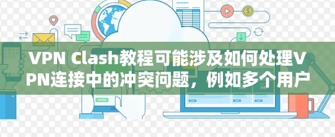 VPN Clash教程可能涉及如何处理VPN连接中的冲突问题，例如多个用户共享相同的VPN服务器，导致资源分配冲突等。以下是一些可能的步骤和建议，帮助你理解和解决VPN Clash问题