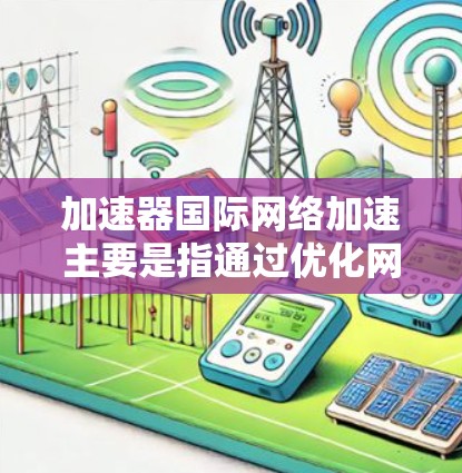 加速器国际网络加速主要是指通过优化网络传输效率、减少数据传输延迟和提高数据传输速率的技术和方法。这种加速通常用于国际网络环境中,解决跨国数据传输中的性能瓶颈问题