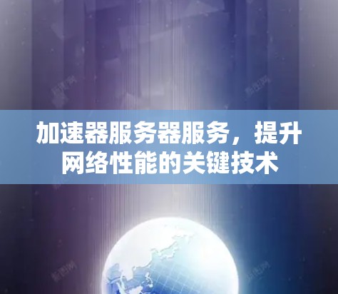 加速器服务器服务，提升网络性能的关键技术