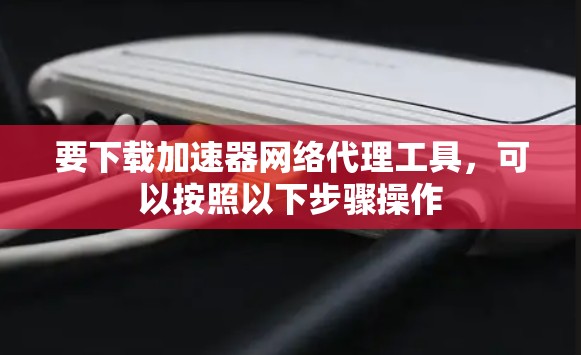要下载加速器网络代理工具，可以按照以下步骤操作