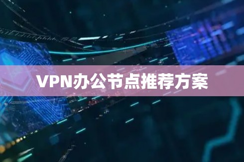 VPN办公节点推荐方案