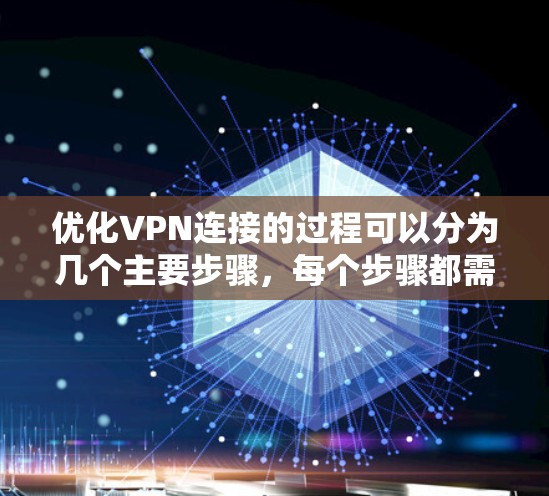 优化VPN连接的过程可以分为几个主要步骤,每个步骤都需要仔细考虑和执行,以确保VPN的稳定性和安全性。以下是一个有条理的指南,帮助您优化VPN连接 优化VPN连接的过程可以分为几个主要步骤,每个步骤都需要仔细考虑和执行,以确保VPN的稳定性和安全性。以下是一个有条理的指南,帮助您优化VPN连接