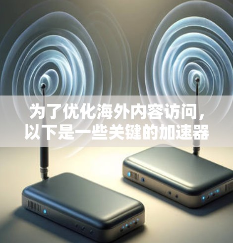 为了优化海外内容访问,以下是一些关键的加速器技术和策略 为了优化海外内容访问,以下是一些关键的加速器技术和策略