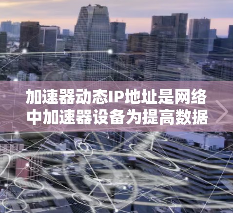 加速器动态IP地址是网络中加速器设备为提高数据传输效率而使用的一种技术。它允许加速器根据网络需求自动获取和管理IP地址，从而在动态的网络环境中优化性能。以下是对这一概念的详细解释