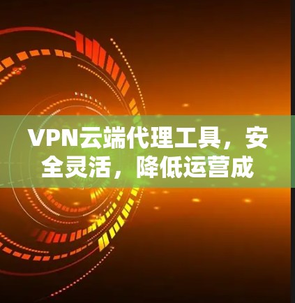 VPN云端代理工具,安全灵活,降低运营成本 VPN云端代理工具,安全灵活,降低运营成本