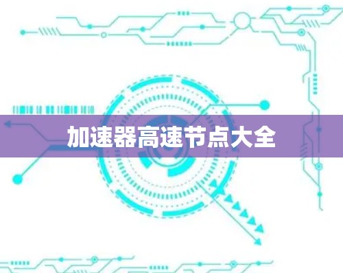 加速器高速节点大全