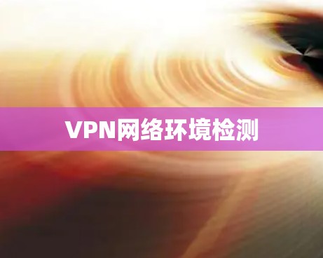 VPN网络环境检测 VPN网络环境检测