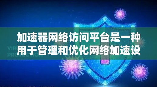 加速器网络访问平台是一种用于管理和优化网络加速设备的系统，旨在提升数据传输效率和网络性能。以下是对这一概念的详细分析和总结