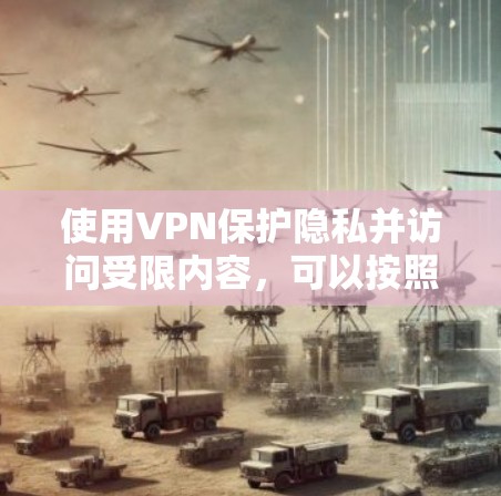 使用VPN保护隐私并访问受限内容，可以按照以下步骤操作