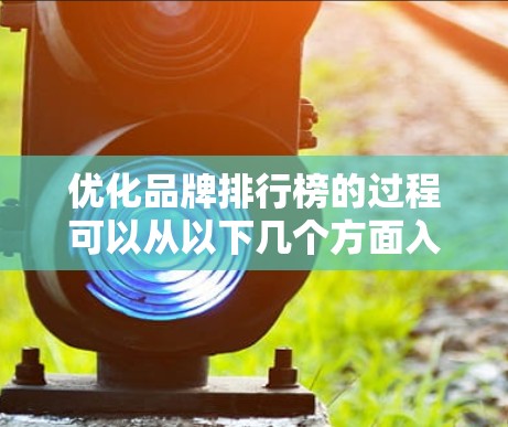 优化品牌排行榜的过程可以从以下几个方面入手，以实现加速和提升的目标