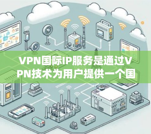 VPN国际IP服务是通过VPN技术为用户提供一个国际IP地址,从而允许用户访问受限的网络资源、绕过地理限制或保护隐私。以下是关于VPN国际IP服务的详细分步说明 VPN国际IP服务是通过VPN技术为用户提供一个国际IP地址,从而允许用户访问受限的网络资源、绕过地理限制或保护隐私。以下是关于VPN国际IP服务的详细分步说明