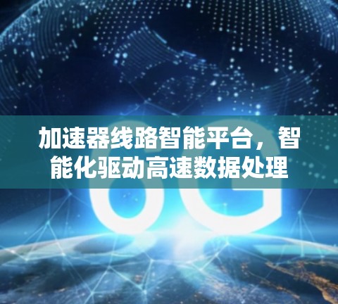 加速器线路智能平台,智能化驱动高速数据处理 加速器线路智能平台,智能化驱动高速数据处理