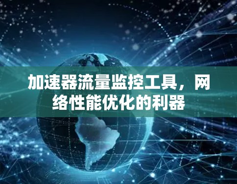 加速器流量监控工具,网络性能优化的利器 加速器流量监控工具,网络性能优化的利器