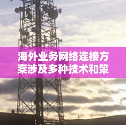 海外业务网络连接方案涉及多种技术和策略,旨在确保企业在全球范围内的业务网络运行高效、安全和稳定。以下是一些常见的网络连接方案和技术,供您参考 海外业务网络连接方案涉及多种技术和策略,旨在确保企业在全球范围内的业务网络运行高效、安全和稳定。以下是一些常见的网络连接方案和技术,供您参考