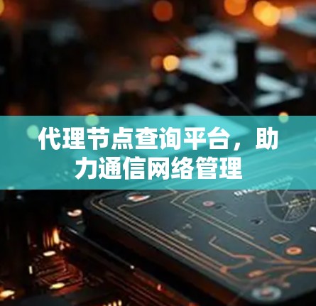 代理节点查询平台，助力通信网络管理