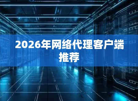 2026年网络代理客户端推荐