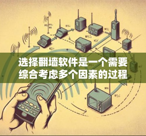 选择翻墙软件是一个需要综合考虑多个因素的过程。以下是根据您的思考过程整理出的详细步骤和建议 选择翻墙软件是一个需要综合考虑多个因素的过程。以下是根据您的思考过程整理出的详细步骤和建议