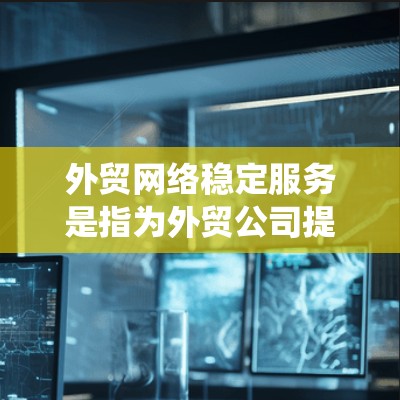 外贸网络稳定服务是指为外贸公司提供网络环境稳定性的综合解决方案,确保其网络系统的高可用性、安全性和高性能。以下是对外贸网络稳定服务的详细分析 外贸网络稳定服务是指为外贸公司提供网络环境稳定性的综合解决方案,确保其网络系统的高可用性、安全性和高性能。以下是对外贸网络稳定服务的详细分析