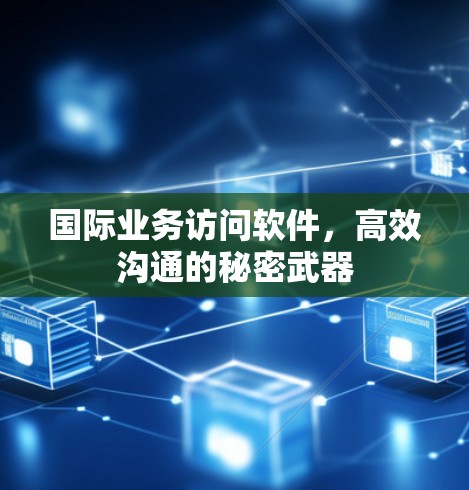 国际业务访问软件，高效沟通的秘密武器