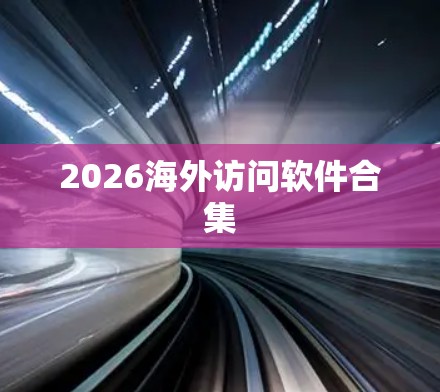 2026海外访问软件合集