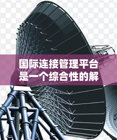 国际连接管理平台是一个综合性的解决方案，旨在帮助企业在全球化环境中高效、安全地连接、管理和优化各个业务流程。以下是对其功能和作用的详细分析
