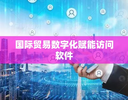 国际贸易数字化赋能访问软件 国际贸易数字化赋能访问软件