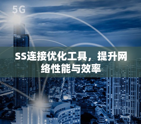 SS连接优化工具,提升网络性能与效率 SS连接优化工具,提升网络性能与效率