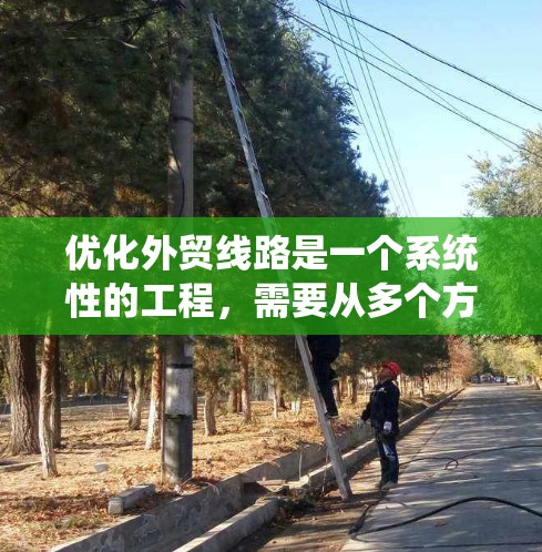 优化外贸线路是一个系统性的工程,需要从多个方面进行全面分析和调整。以下是一个有条理的优化步骤和建议,帮助你高效地提升外贸业务 优化外贸线路是一个系统性的工程,需要从多个方面进行全面分析和调整。以下是一个有条理的优化步骤和建议,帮助你高效地提升外贸业务