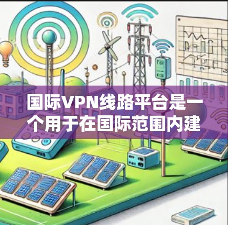 国际VPN线路平台是一个用于在国际范围内建立安全、高效网络连接的解决方案，常用于跨国企业、政府机构以及需要保护数据隐私和网络安全的组织。以下是关于国际VPN线路平台的详细说明