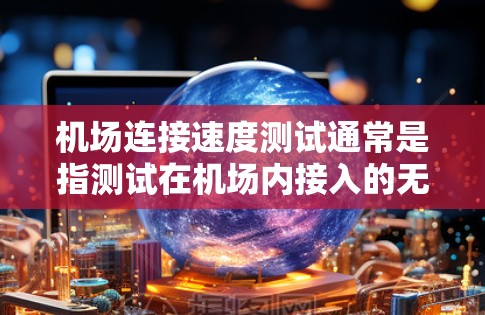 机场连接速度测试通常是指测试在机场内接入的无线网络（Wi-Fi）连接速度。这可能是为了评估机场的网络性能，或者是为了确保在飞行期间或等待时能够顺畅地使用网络服务
