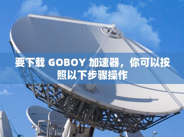 要下载 GOBOY 加速器,你可以按照以下步骤操作 要下载 GOBOY 加速器,你可以按照以下步骤操作